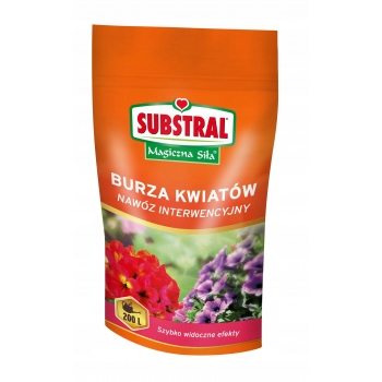 NAWÓZ BURZA KWIATÓW DO PELARGONII I SURFINII 200G